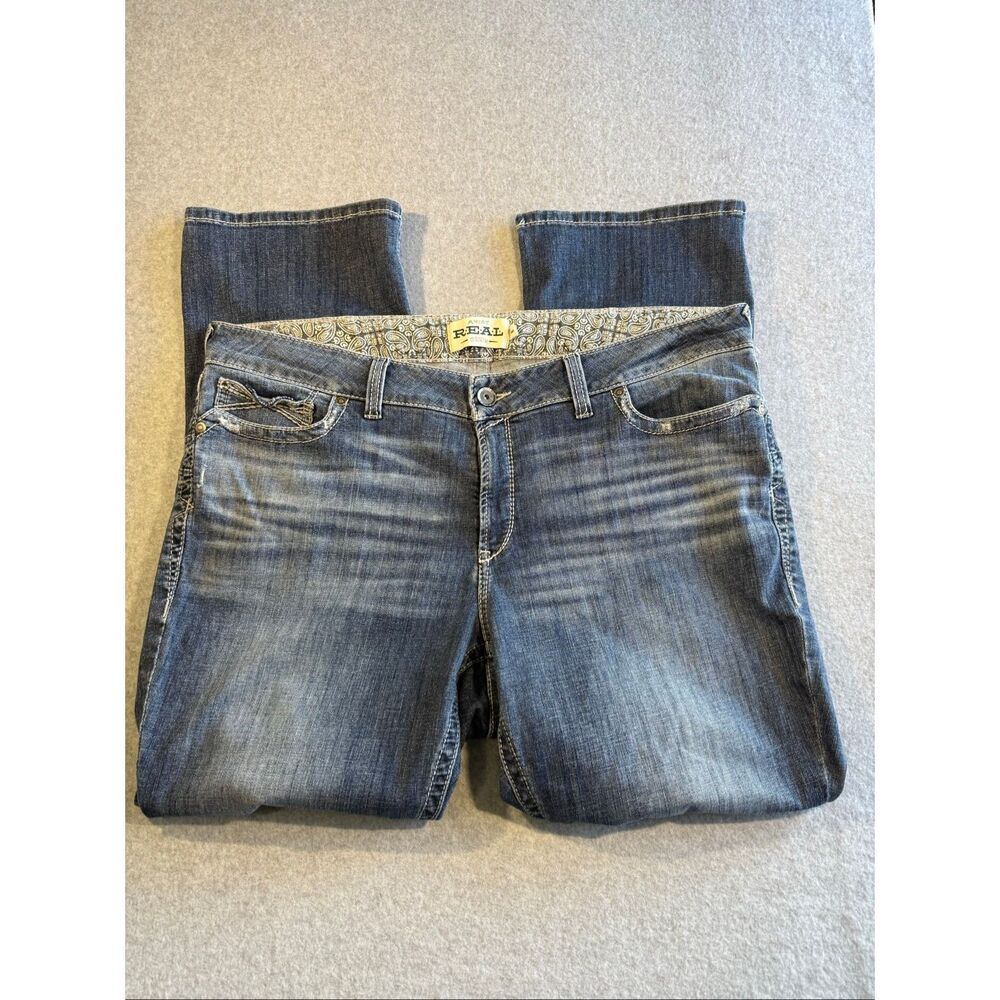 Ariat REAL denim embroidered  jeans 24